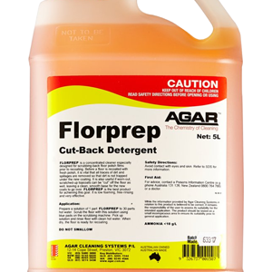 Agar Florprep Cut Back Detergent