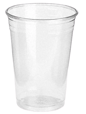 Clear Cup 10 oz (285 ml) C-pdc285 1000 per Carton